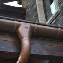 Медная водосточная система Zambelli, в Санкт-Петербурге