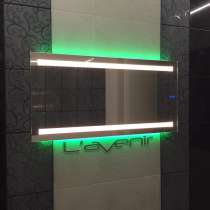 Зеркало с LED подсветкой в ванную гарантия 3 года, в Санкт-Петербурге