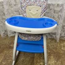 Продаю детскую кроватку и стульчик трансформер для кормления, в Самаре