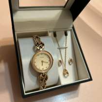 Подарочный набор женских часов, сережек и колье Sekonda, в Москве