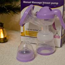 Молокоотсос ручной с бутылочкой новый + вкладыши, в Перми