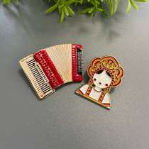 Русский народный стиль брошь/значок, в Волгограде