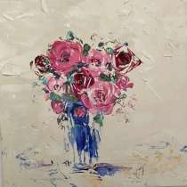Картина маслом Цветы, в Москве