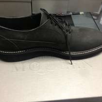 Ботинки нубуковые Alexander McQueen, в Москве