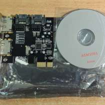Контроллер (адаптер), плата расширения PCIE до SATA3.0, в г.Луганск