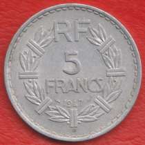 Франция 5 франков 1947 г. B, в Орле