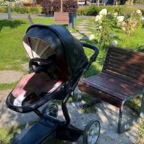 Продам коляску 2 в 1 из эко кожи, в Казани