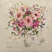 Картина маслом Цветы, в Москве