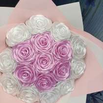 Букеты из атласных роз, в Набережных Челнах