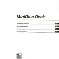 Инструкц. на MiniDiscDeck Sony MDS-JB940, в Перми