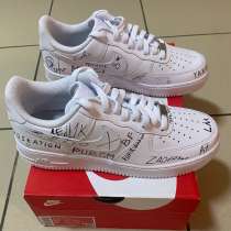 Nike Air Force 1 с росписями игроков PMGC, в Санкт-Петербурге