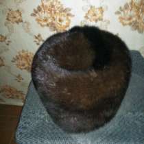 Шапка норковая женская. Размер 56, в Нижнем Новгороде