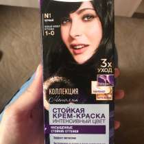 Краска для волос palette Schwarzkopf чёрный 1-0, в Санкт-Петербурге