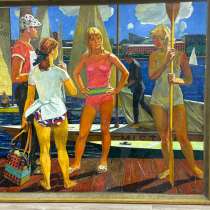 Картина живопись &laquo;Утро на Волге&raquo;. Художник Кныжнов В.Р, в Самаре