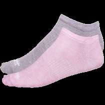 Носки низкие SW-205, розовый меланж/светло-серый меланж, 2 пары, в Сочи