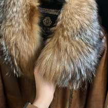 Продам курточку из эко- кожи с натуральным мехом, в Ярославле