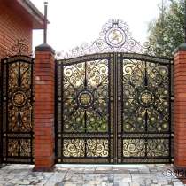 Ворота гаражные, ворота кованные, ворота промышленные, в Кургане