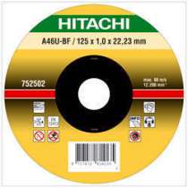 Диск отрезной абразивный Hitachi 752501 по металлу, 115мм, в г.Тирасполь