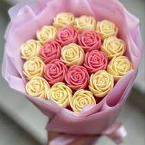 Розы из белгиского шоколада, цветы, букеты, в г.Караганда