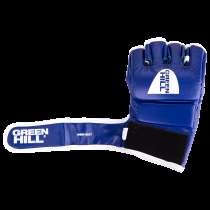 Перчатки для MMA Combat Sambo MMR-0027CS, к/з, синие, в Сочи