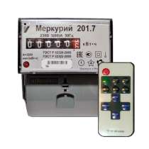 Электросчетчики с пультом Меркурий, в Москве