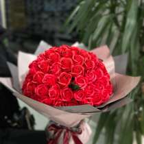 Букет из 85 красных роз, в Оренбурге