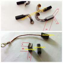Щетка двойная скошенная для э/д ПТ 3х16х23/10х10х28,8х16х32, в Москве