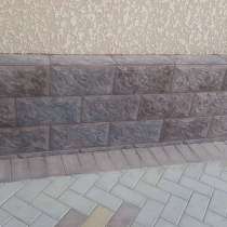 Декоративный кирпич для фасада из бетона, в г.Бишкек
