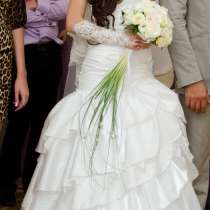 Свадебное платье силуэт «рыбки», в Краснодаре