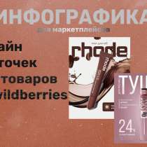 Инфографика для маркетплейсов, в Москве