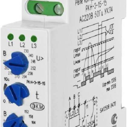 Реле контроля напряжения 3 15 15. Реле контроля напряжения РКН-3-15. Реле контроля фаз 3 фазное РКН-3-15-15. Реле контроля напряжения РКН-3-15-15 (ас230в/ас400в) ухл4. Реле РКН-3-15-15 ас230в/ас400в ухл4.