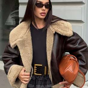 Дубленка авиатор осень-зима, в Волгограде