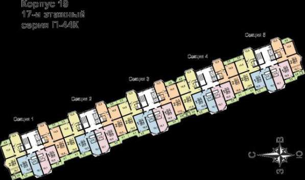 Продам двухкомнатную квартиру в Москве. Жилая площадь 64 кв.м. Дом панельный. Есть балкон. в Москве