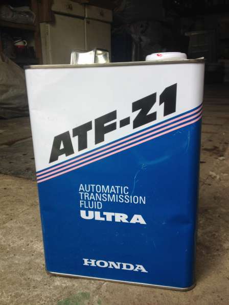 ATF Z1 для АКПП а/м HONDA, в металлической банке, 4 л, банка в Химках фото 5