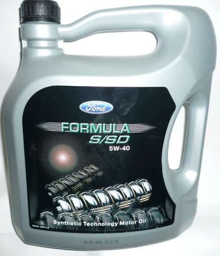 Масло моторное Ford Formula S/SD 5W40 синтетика 5литров