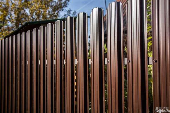 Штакетник металлический в Ставрополе фото 3