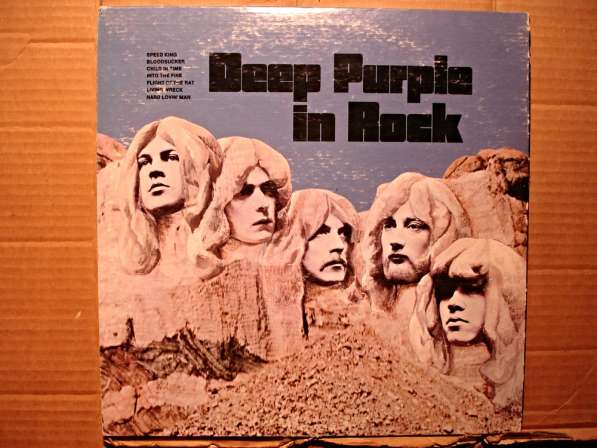 Пластинка виниловая Deep Purple ‎– Deep Purple In Rock(US) в Санкт-Петербурге фото 4