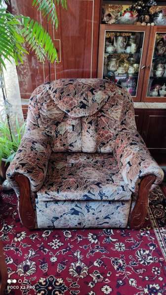 Отдам мягкую мебель диван и два кресла-кровати, флок-тефлон в Домодедове фото 8