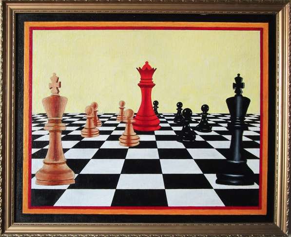 Шахматы в живописи № 1 в Москве фото 45