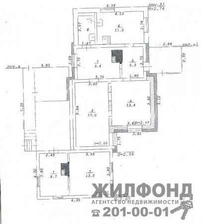 дом, Новосибирск, Сухарная 1-я, 60 кв.м. в Новосибирске фото 14