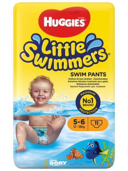 Трусики-подгузники для плавания Little Swimmers (12-18 кг) в фото 8