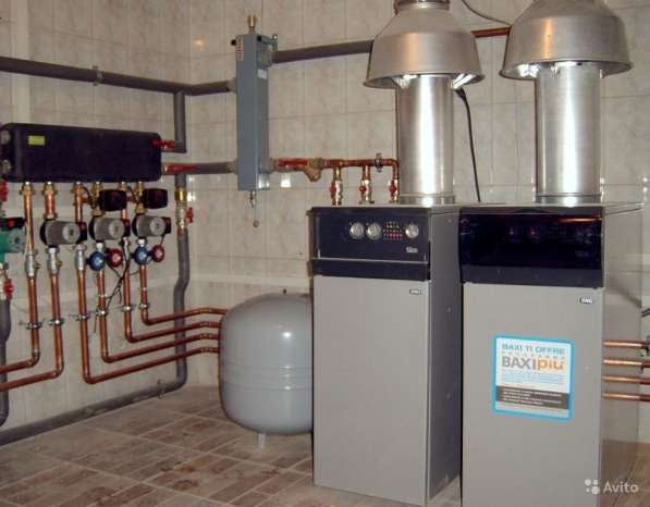 Монтаж систем отопления водоснабжения для коттеджа в Наро-Фоминске фото 18