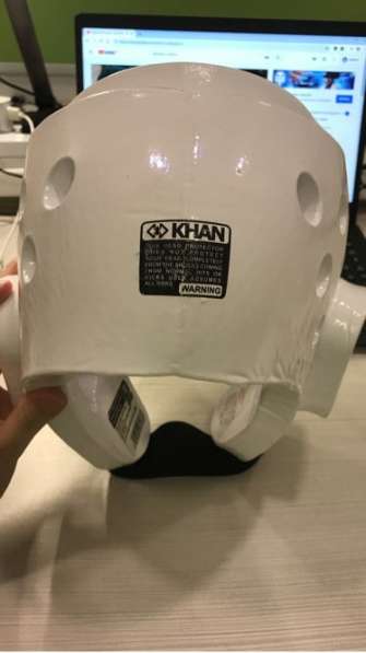 Шлем для тхэквондо, khan, размер М, плюс маска (800 руб) в Ноябрьске фото 6