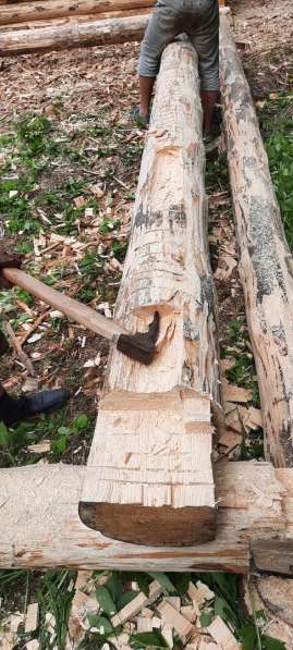 Рубим срубы бань, беседок в Пензе фото 11