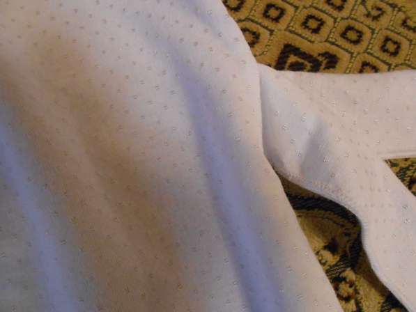 Блузка белая, с коротким рукавом, школа, дет. сад в фото 6