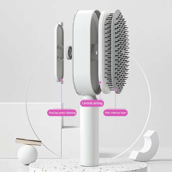 Cleaning Hair Loss Airbag Massage Scalp Comb Anti-Static Hai в 