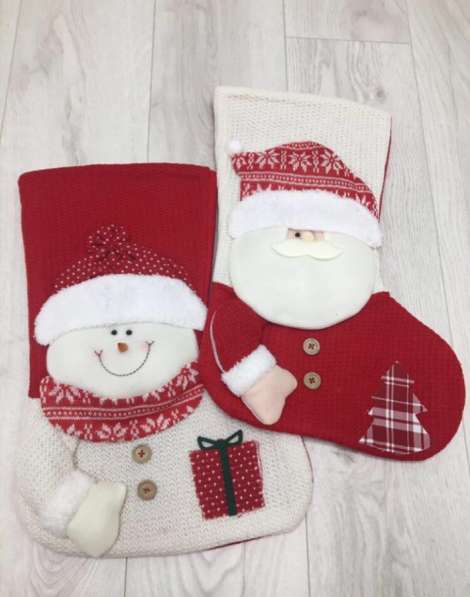Рождественский носок новогодний подарок в Анапе фото 4