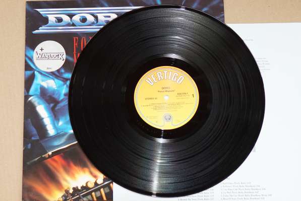 DORO – Force Majeure 1989 Vertigo Germany в Екатеринбурге фото 3