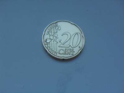 20 Евро Центов 2002 год Италия в Москве фото 4