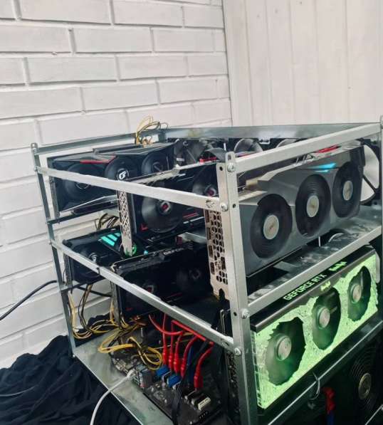 Риг rtx 3080 ti майнинг ферма